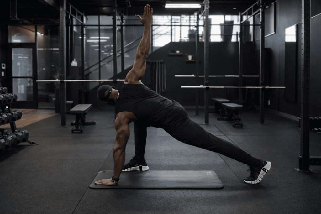 Stretching for recovery and flexibility