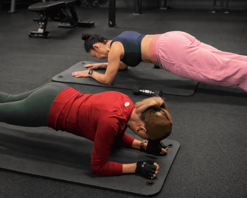 Group fitness class in Denver